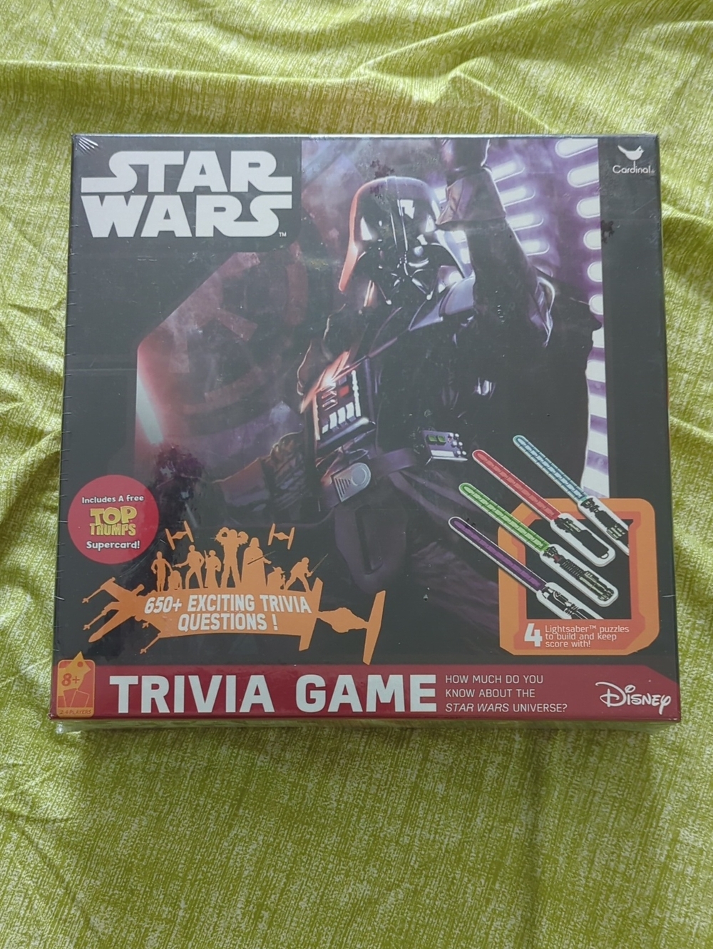 Star Wars Red and Black Trivia Game